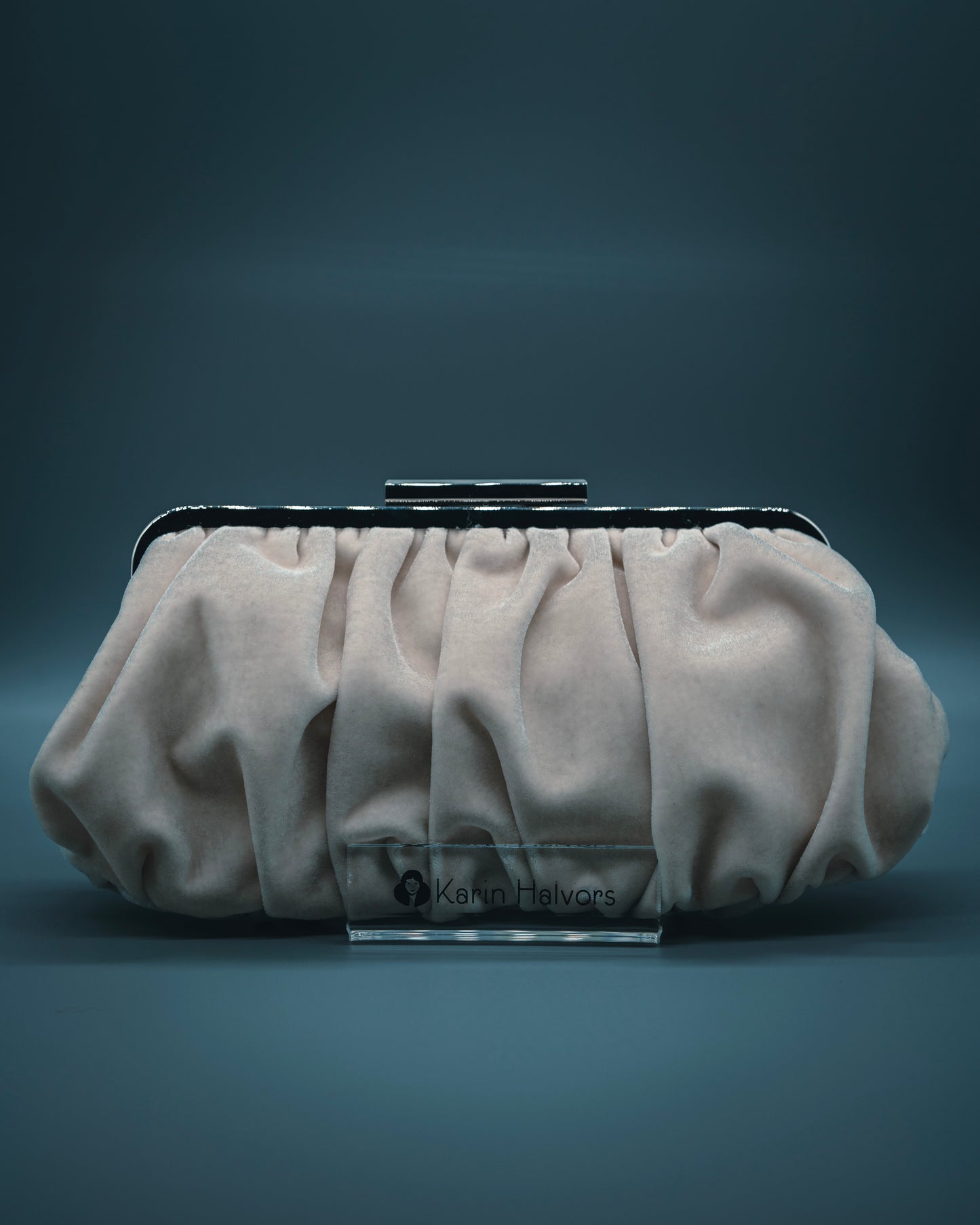 TILLY, Puffy bag, Sammet, IVORY - 2st