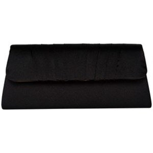 EMELIE, Kuvertväska, Satin, BLACK -2st