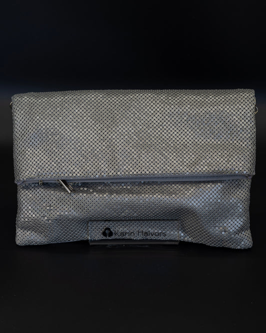 EDIT, zip bag, SILVER - 2st